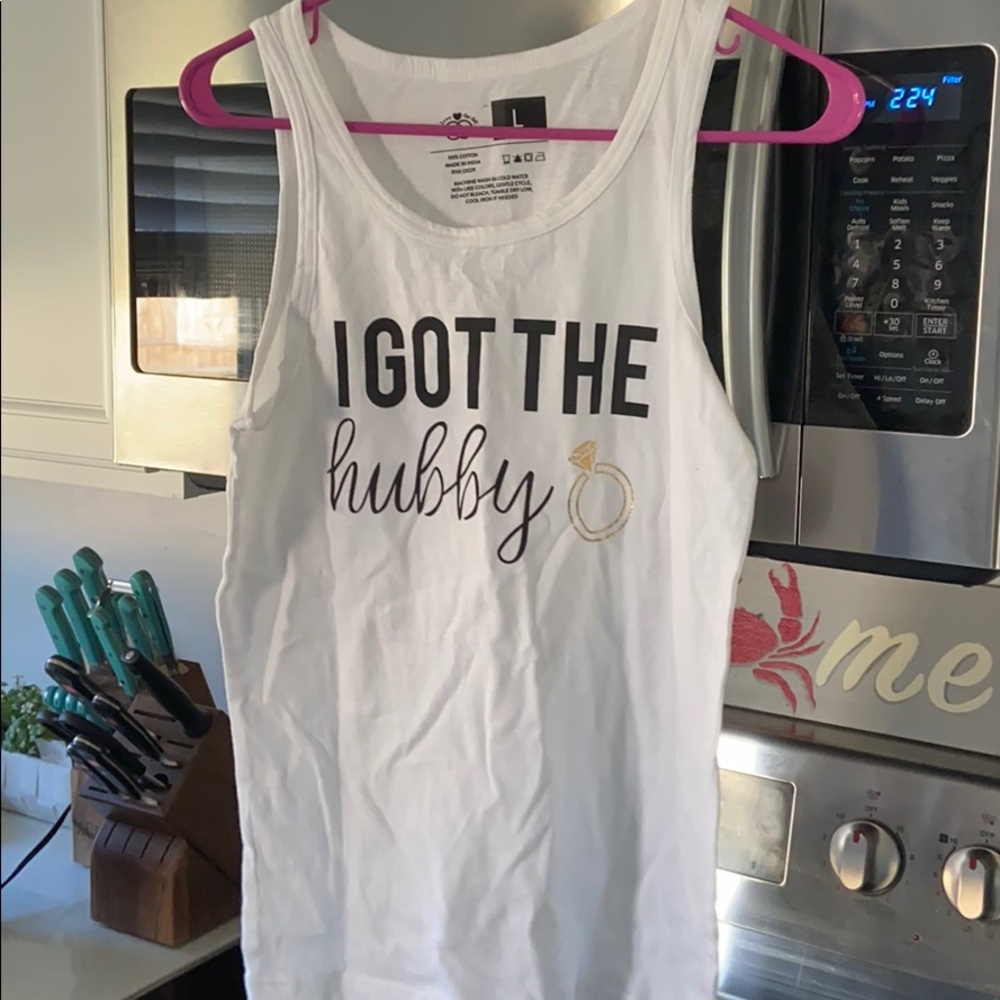 NWT!! Wedding tank top